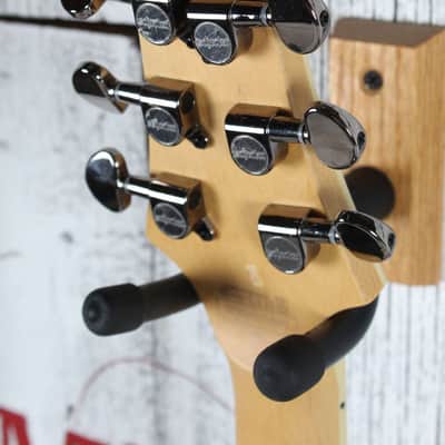Schecter Omen Extreme-6 Electric Guitar Quilt Maple Top See-Thru Black image 13
