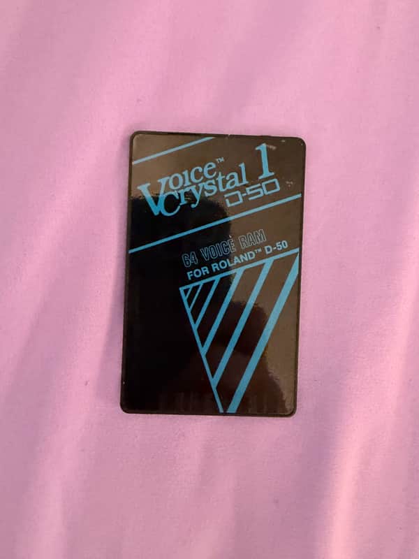 Roland Voice Crystal 1 64 Voice RAM card for D-50 image 1