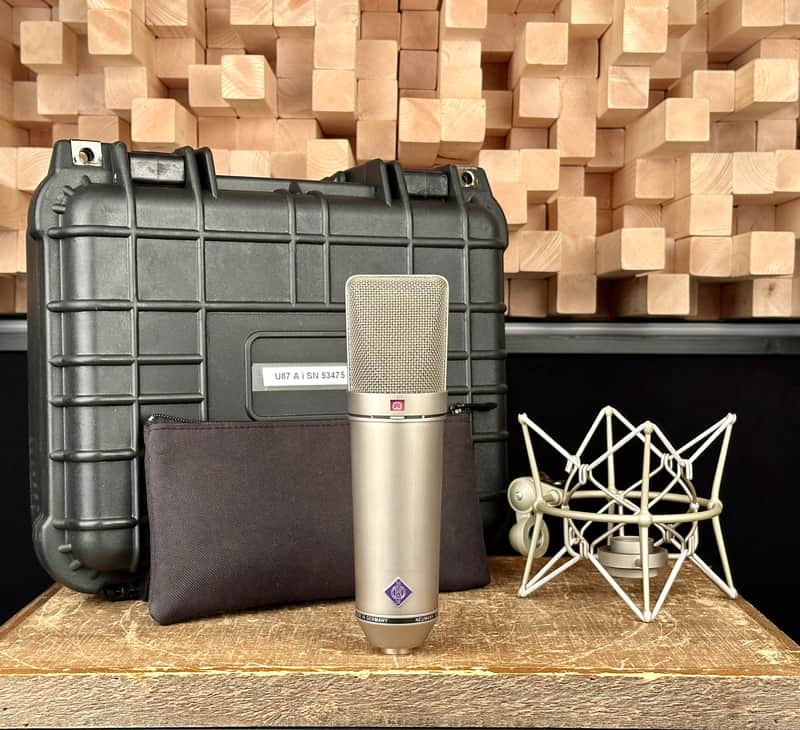Neumann U 87 A i 1980s Condenser Microphone. 2nd Generation. U87A i U87Ai U87 Ai. 53475 image 1