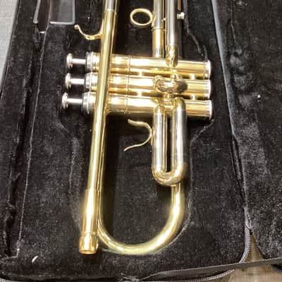 Jean Paul USA TR-430 Intermediate Student Trumpet Outfit with Contoured Case 2010s - Clear-Lacquered Brass -#19769 image 8