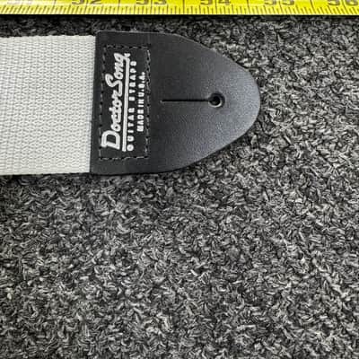 Doctor Song Vintage Guitar Strap Shooting Star 80s - White image 4