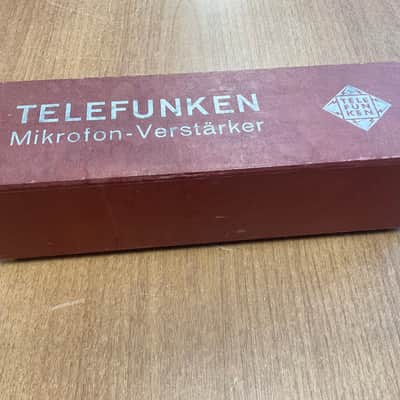 Telefunken NEUMANN CMV3 MIKROFON BOTTLE VINTAGE CARTON BOX image 8