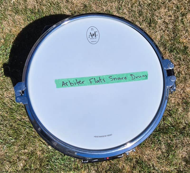 Arbiter Flats Snare Drum Late-90s - Chrome image 1