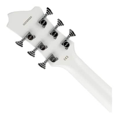 Hagstrom Fantomen Single Cut Electric Guitar - White Gloss image 5