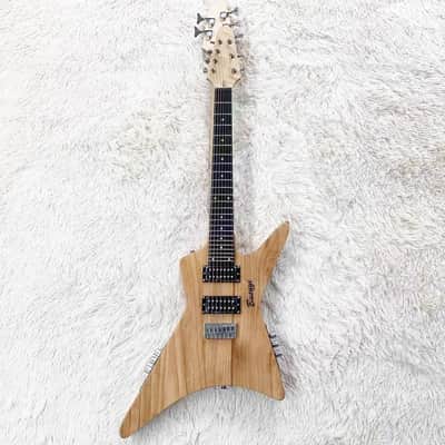 7 String Guitar/ 5 String Bass Busuyi Double- Sided Double Neck Guitar + Bag image 1