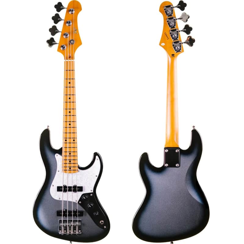 Flight Mini Bass JB MOONBURST Roasted Poplar Body Roasted Maple Neck 4-String Electric Bass Guitar w/Padded Gig Bag image 1