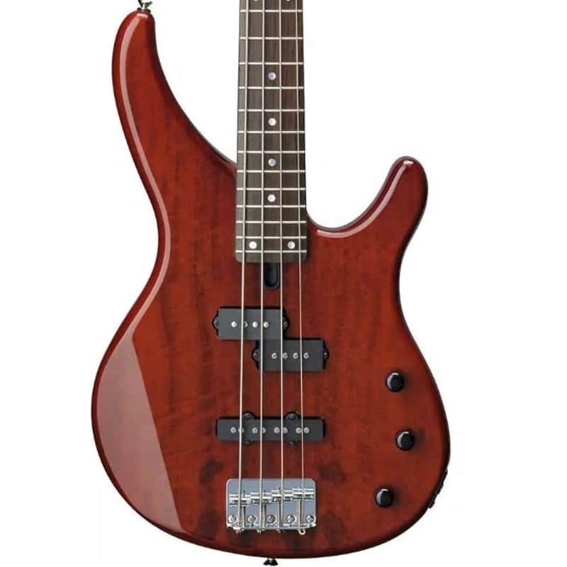 Yamaha TRBX174EW 4-String Bass - Root Beer image 1