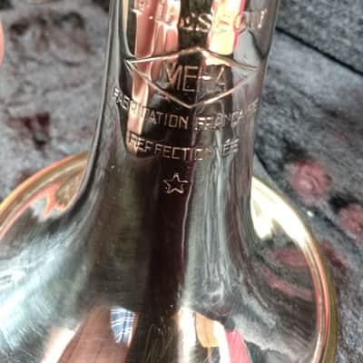 Besson MEHA .470" LARGE BORE 1972 - SILVER & GOLDPLATED image 24