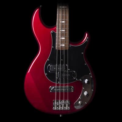 Yamaha BB424X-RM 4-String Bass Red Metallic w/ Rosewood | Reverb