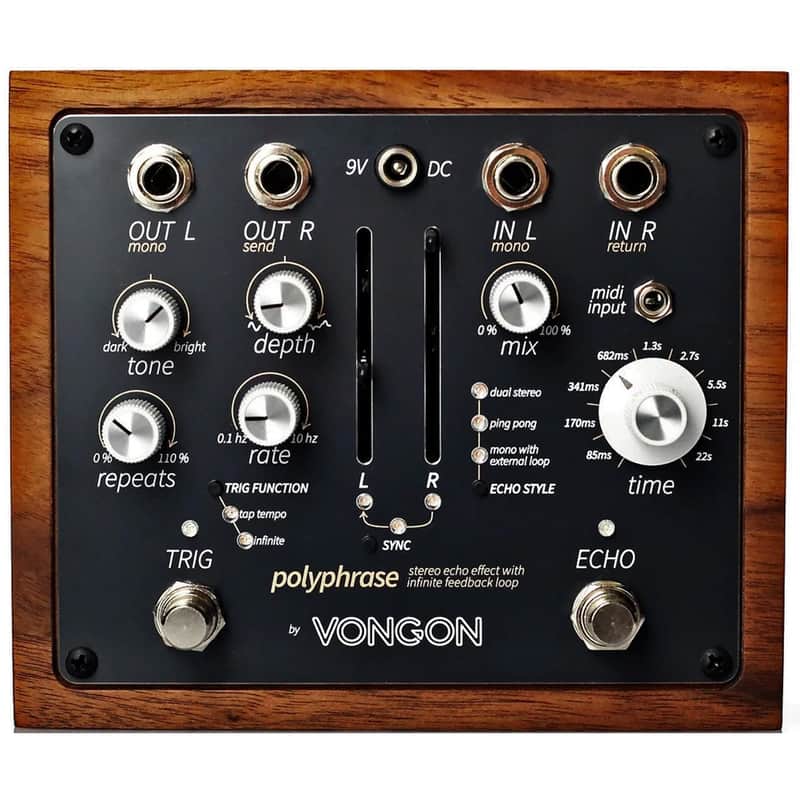 Vongon Polyphrase - Stereo Echo Effect with Infinite Feedback Loop imagen 1