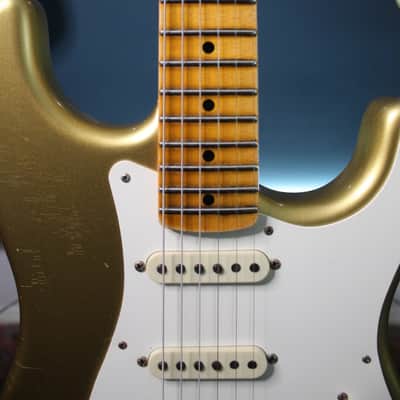 Fender Custom Shop '57 Stratocaster Journeyman Relic HLE Gold image 11
