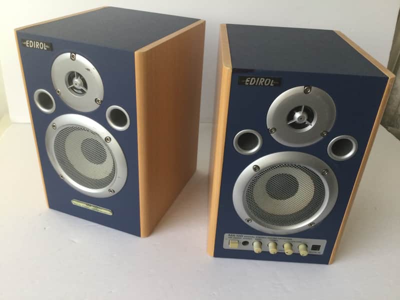 Roland EDIROL Digital Stereo Micro Monitor Speakers MA-10D Optical