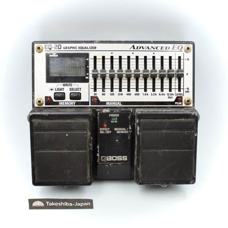 BOSS EQ-20 グラフィック イコライザー Advanced EQ Boss EQ-20 Advanced EQ | Reverb
