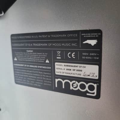 Immagine Moog Subsequent 37 Moogfest Edition 2017 Silver - 4