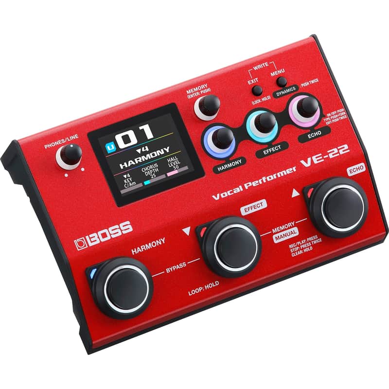 Boss VE-22 Vocal Performer Pedal image 1