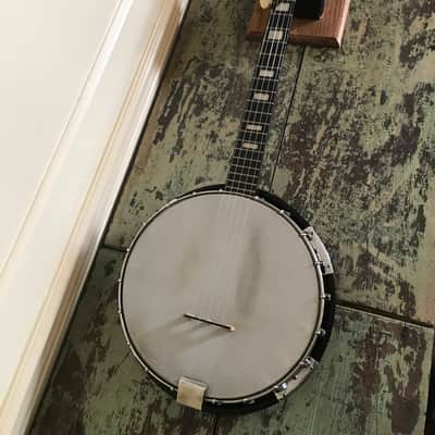 1970s or 1980s Vintage Bently 5 String Resonator Banjo w/Case - Set Up - Very Nice image 2