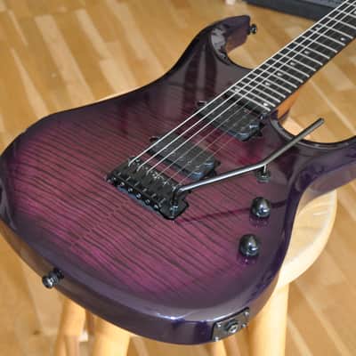 STERLING by MUSIC MAN JP150DFM PNB Purple Nebula / JP150 DiMarzio John Petrucci Signature / JP150DFM-PNB / SG67553 image 5