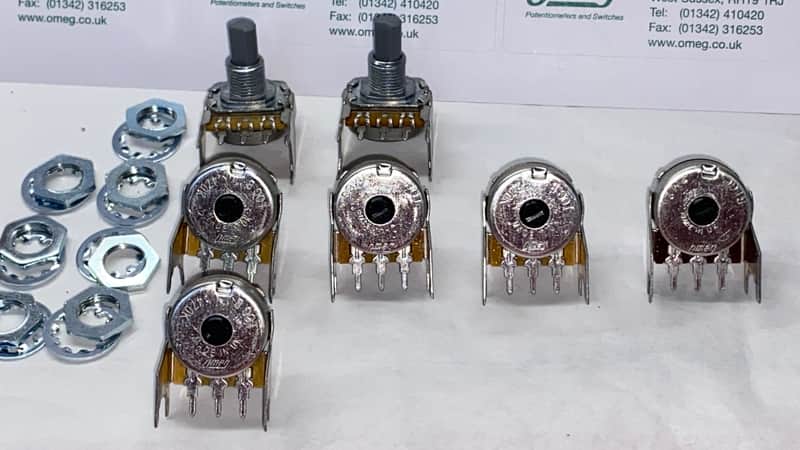 Vox AC15TB and AC30TB (Korg/Marshall) Omeg Pots UK Made OEM Replacement. image 1