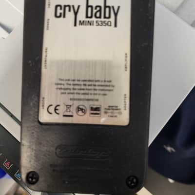 Dunlop CBM535Q Cry Baby Mini Wah 2018 - Present - Black image 2