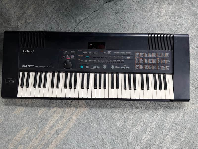 RARE 90’s Roland EM-305 Intelligent Synthesizer with MIDI image 1