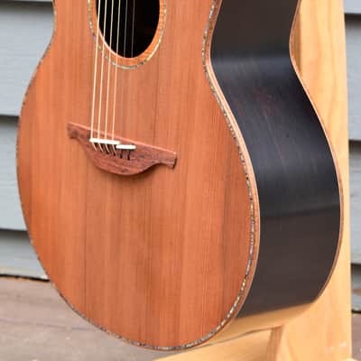 Lowden F50 African Blackwood & Sinker Redwood F-50 image 6