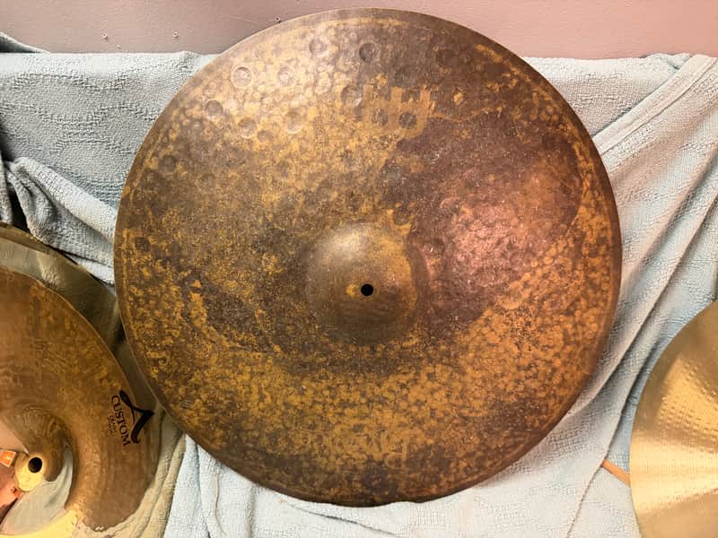 MEINL Vintage pure light ride 22” cymbal USED save big image 1
