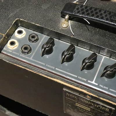 1963 Vox AC-10 Twin Combo Amp with Cover (Joe Satriani Private Collection)(Pre-Owned) image 10