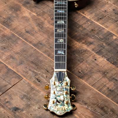 Wolf WLP 750T Special Edition Electric Guitar Abalone w/Hard Case image 6