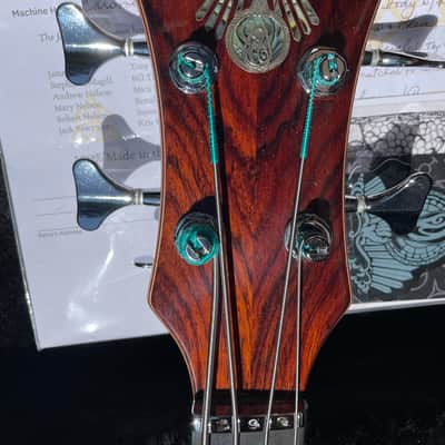 Alembic Series II 2018  4-string Bass  Natural Gloss image 8