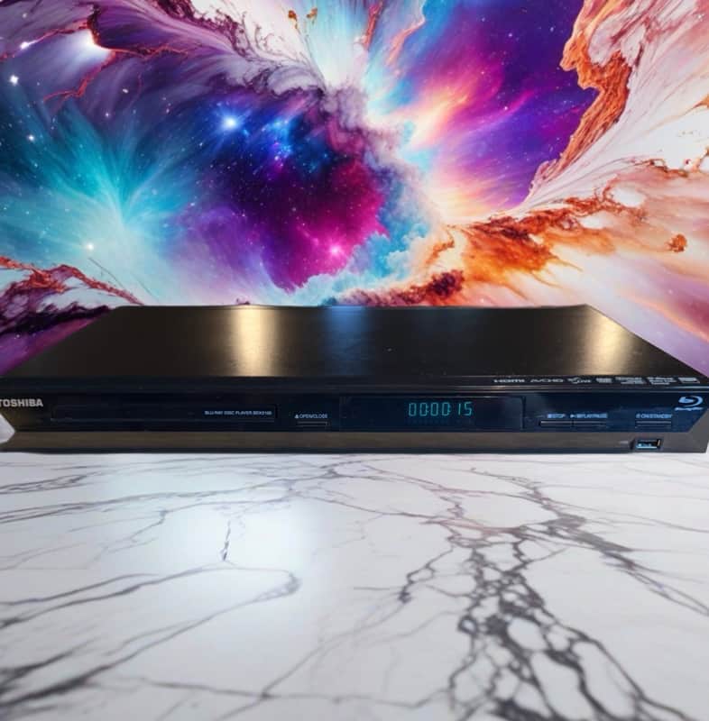 Toshiba BDX2100KB Blu-Ray Disc Player Black Tested&CLEANED Working With Remote🔥