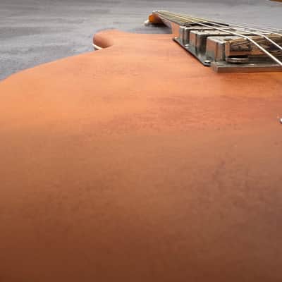 Hofner 173 brown vinyl 1963 OHC - fretjob, pickup rewind & more image 20