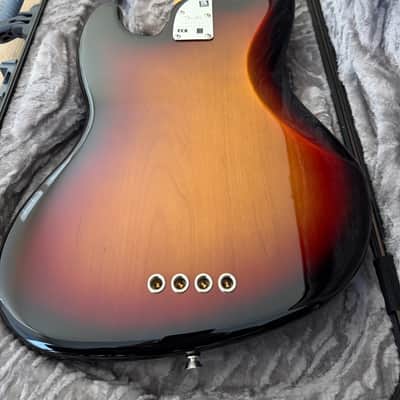 Fender American Professional II Jazz Bass Fretless 2020 - Present - 3-Color Sunburst image 2