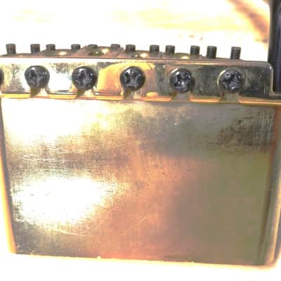 STC Strat Style Trem 1990s - Gold image 9