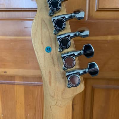 Fender Japan MIJ TL72-55 E Serial Series Telecaster 1984-1987 Black image 6