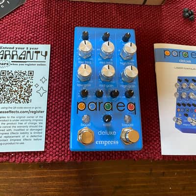 Empress ParaEQ MKII Deluxe 2022 - Present - Blue image 7