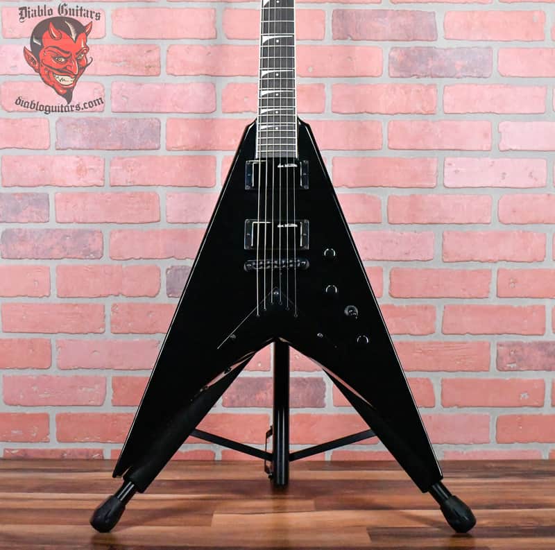 Dean USA VMNT Dave Mustaine Signature V Gloss Black | Reverb Canada