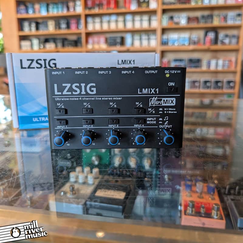 LZSIG LMIX1 4-Channel Line Stereo Mixer - Used image 1