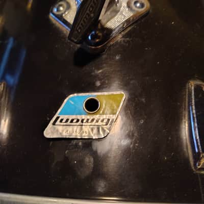 Ludwig 22"(Diameter)x14"(Depth) Bass Drum Late 70's early 80's  - Black Wrap image 8