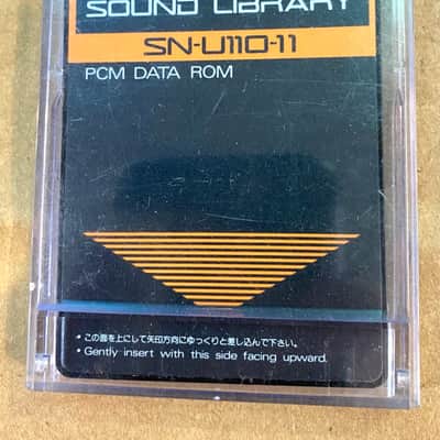 Roland SN-U110-11 Sound Effects PCM Data Card for U-110, U-220 MIJ