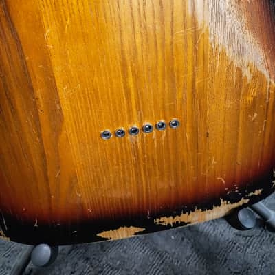 Censtar - Relic Telecaster Style 2024 - Relic Sunburn image 12