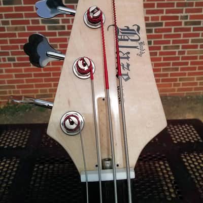 Buddy Blaze Left Handed Lightning Shredder Bass 2016 Black image 2