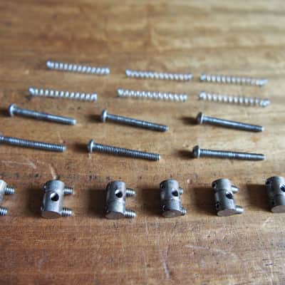 Fender Telecaster notched saddles with intonation screws - correct replacements for 1972, 1973, 1974, 1975, 1976, 1977, 1978, 1979 image 10