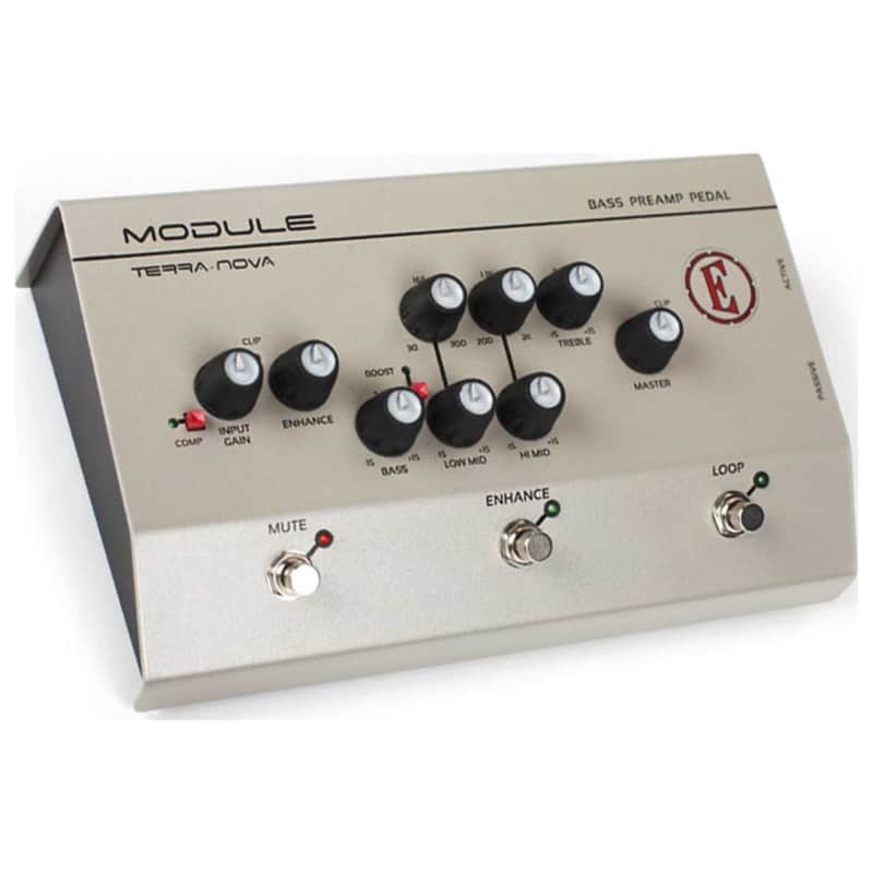 Eden Module Terra Nova Bass Preamp Pedal with Power Supply | Reverb