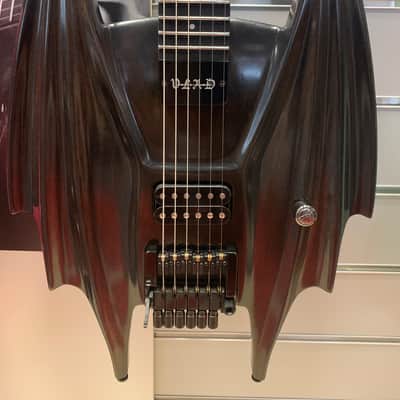 elyra VLAD  special custom guitar made in Germany - one-of-a-kind - brown - single piece worldwide image 15