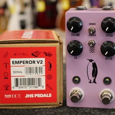 JHS Pedals Emperor V2 Chorus/Vibrato Guitar Effects Pedal w/Box image 1