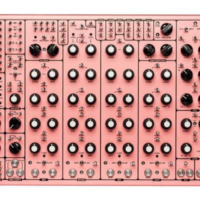 SOMA Laboratory Pulsar-23 Semi-Modular Drum Machine - Screw Version (Pink) image 1