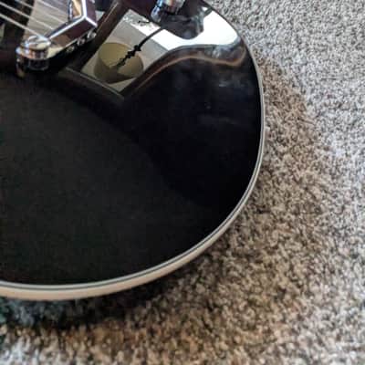 Gretsch G5222 Electromatic Double Jet BT with V-Stoptail 2022 - Present - Black image 3