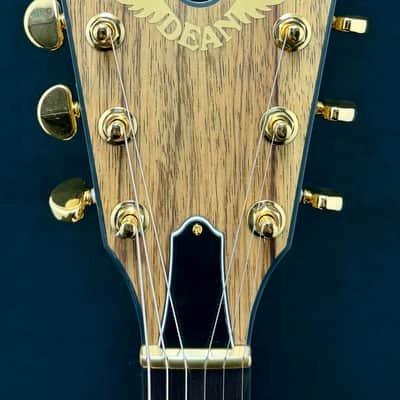 Dean - USA - Custom African Black Limba/KORINA Cadillac - Oil Finish - Seymour JB and Jazz Pickups - Gold Hardware - 12"-16" Compound Radius - Slim "D" Neck Profile - Brass Nut - Jeskar Gold Jumbo Frets - 22 Frets - OHSC - Call for Best Price !!! image 12