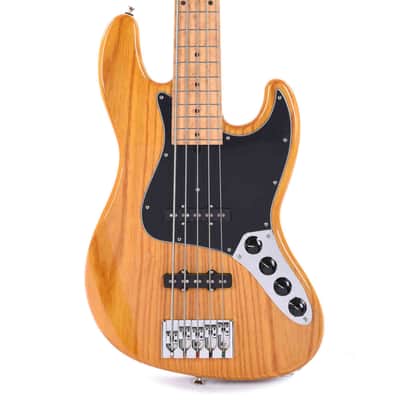 Mike Lull M5V 5-String Ash Natural (Serial #3114) USED image 1