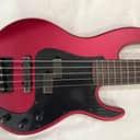 ESP LTD AP-5 Bass - Candy Apple Red Satin w/ Padded Gigbag - Mint!!!